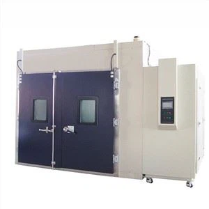 Caminar en la cámara de pruebas climáticas