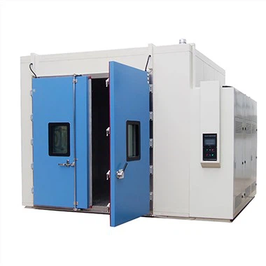 Conducir en cámara de pruebas ambientales